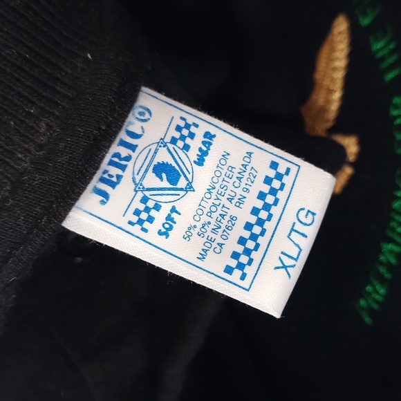 Vintage 90s St.James Embroidered Eagle Preparing For The Future Crewneck - Picture 2 of 4